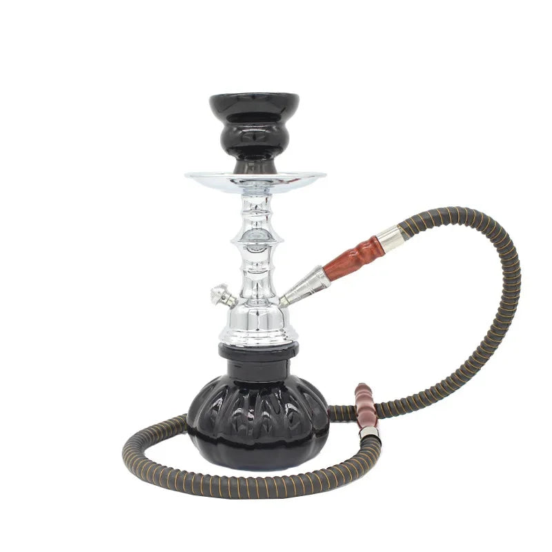 Cachimba Compacta Premium Multicolor – Roja, Negra, Azul, Amarilla y Verde