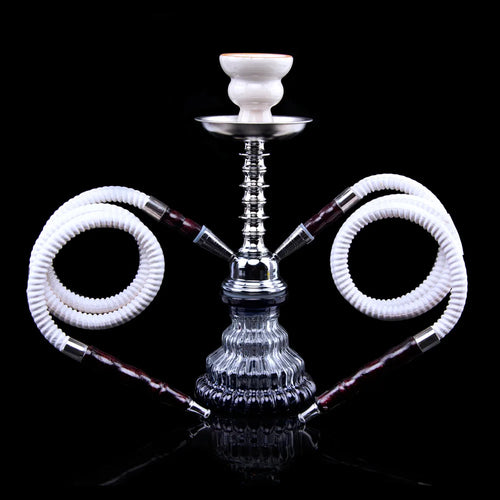 Cachimba Premium Doble Manguera – Diseño Elegante y Fumada Suave