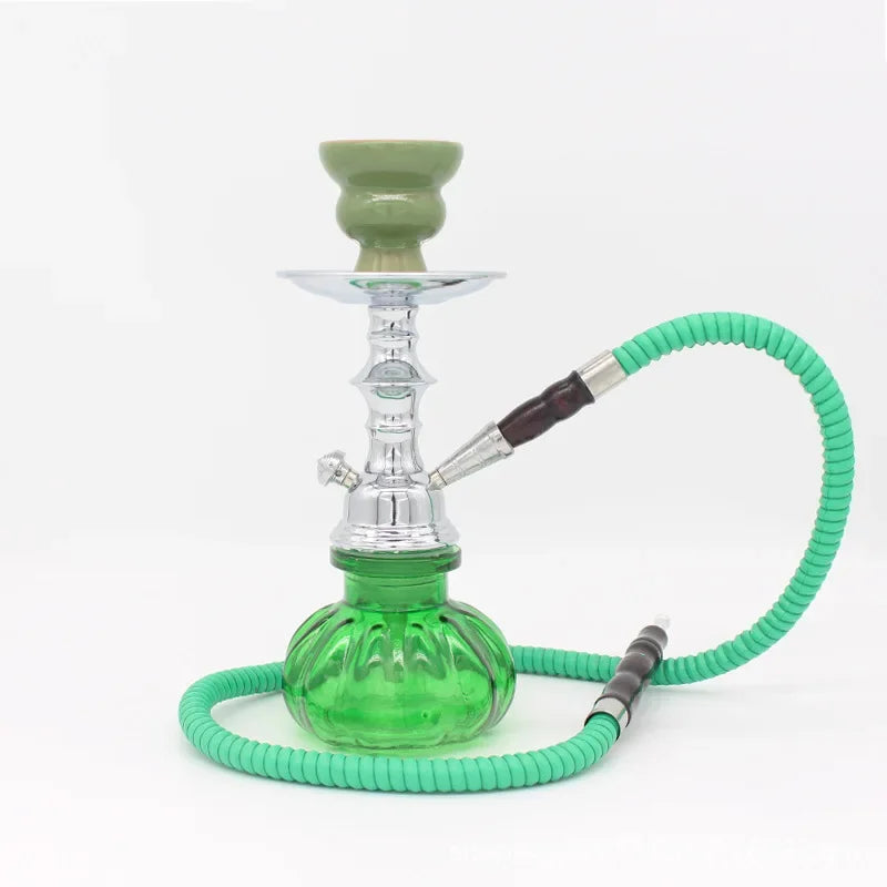 Cachimba Compacta Premium Multicolor – Roja, Negra, Azul, Amarilla y Verde