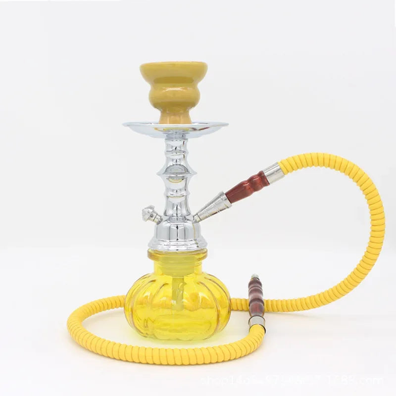 Cachimba Compacta Premium Multicolor – Roja, Negra, Azul, Amarilla y Verde